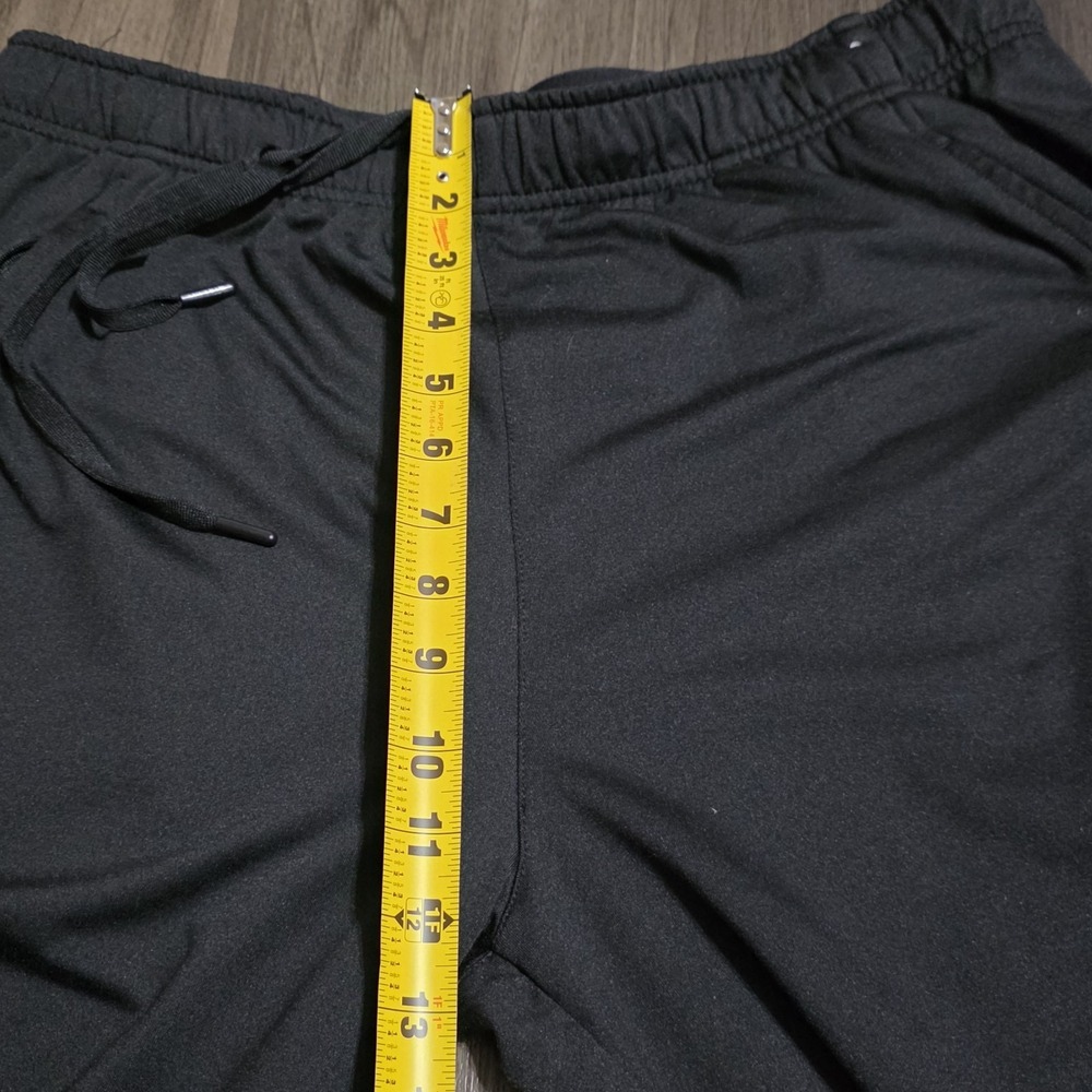 Champion Men's Track Pants Size XL Black Ankle Zip Pockets Drawstring Athletic - Picture 8 of 9